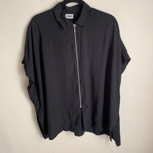 Asos Weekday Zip Square Blouse